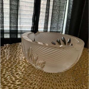Crystal ashtray